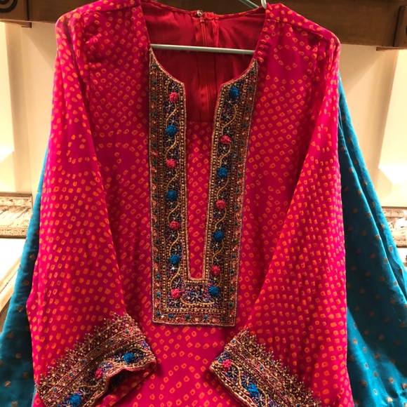 Indian Pakistani suit palazzo - Picture 3 of 8